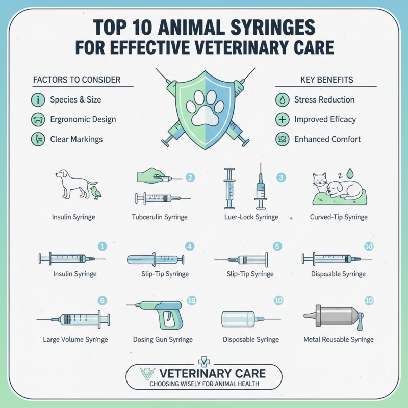Top 10 Animal Syringes for Effective Veterinary Care?