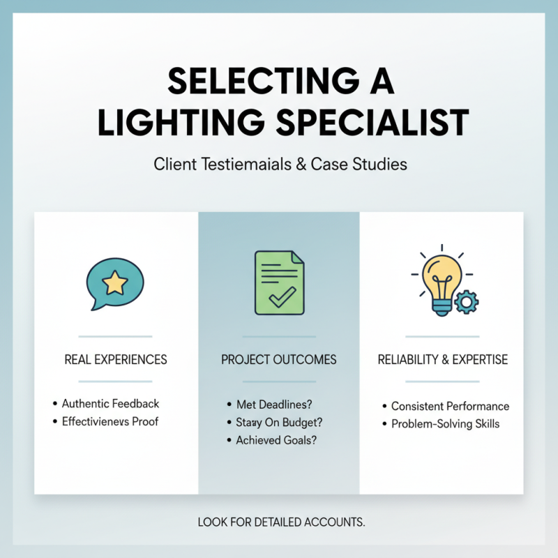 How to Choose the Right Lighting Specialist for Your Business?