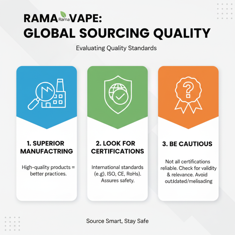 Top Tips for Choosing Rama Vape Products for Global Sourcing?