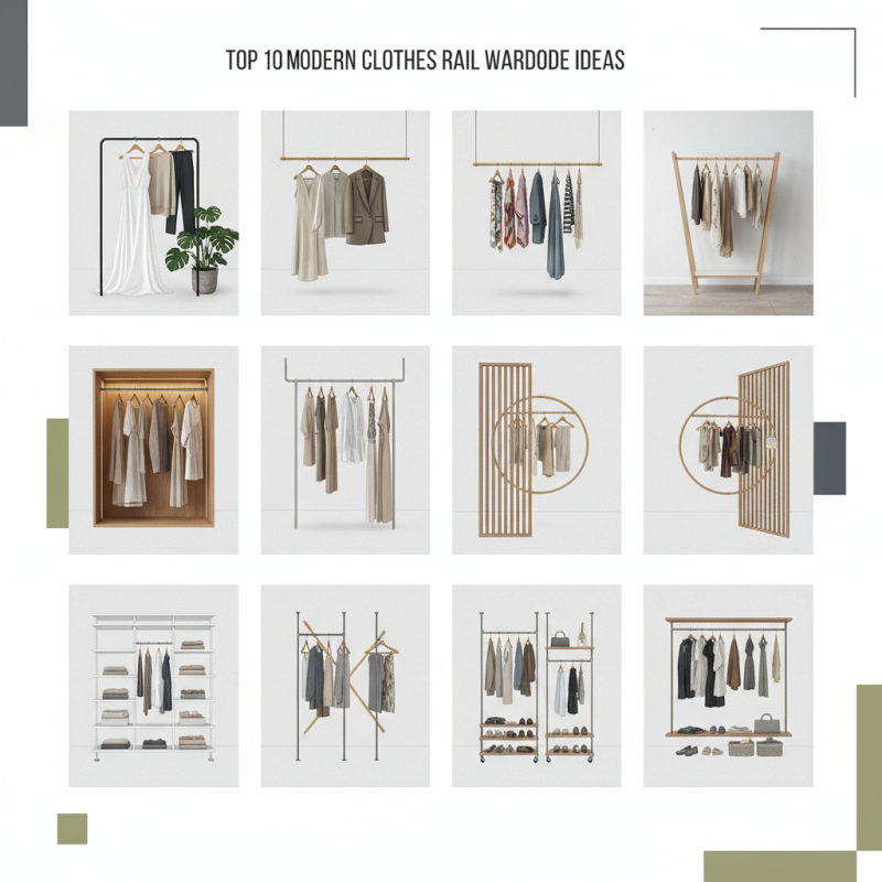 Top 10 Clothes Rail Wardrobe Ideas for Modern Spaces?