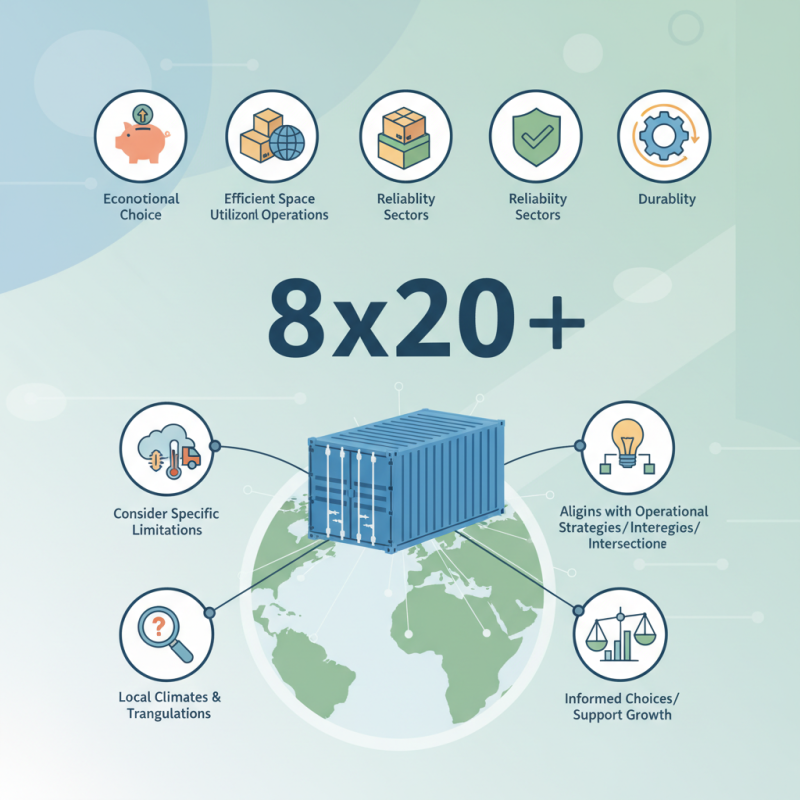 2026 Top 8x20 Storage Container Benefits for Global Buyers?
