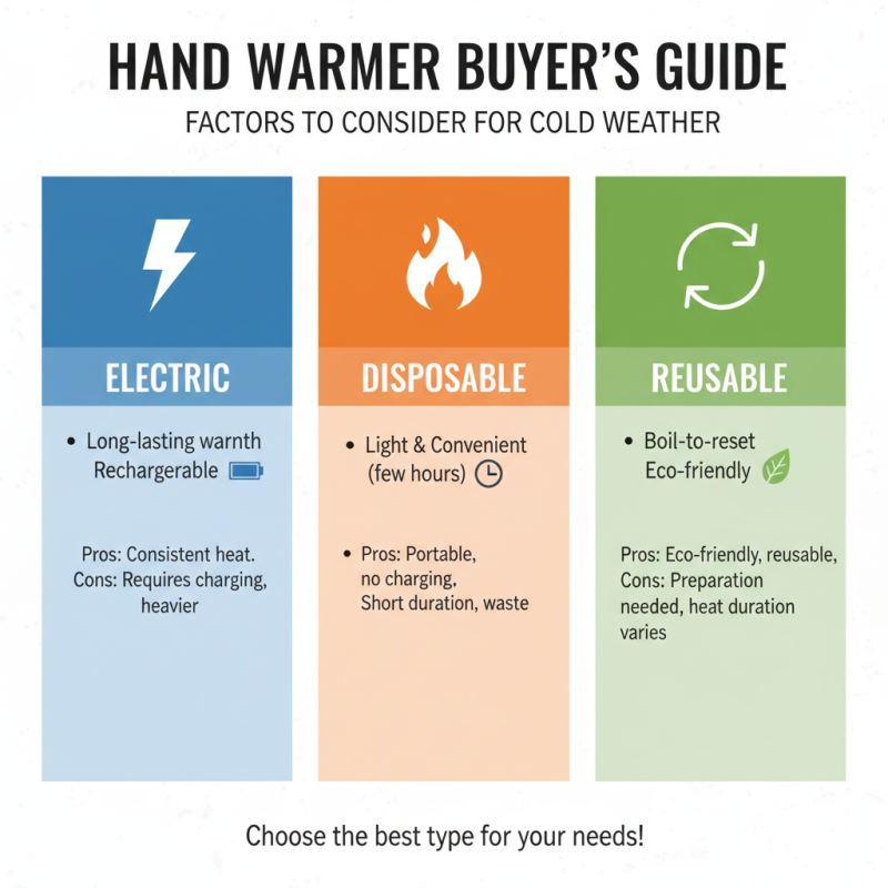 Best Hand Warmers for Cold Weather How to Choose the Right One?