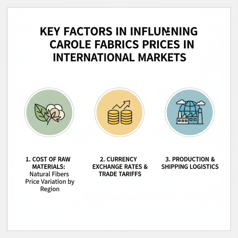 Carole Fabrics Price List Tips for Global Buyers