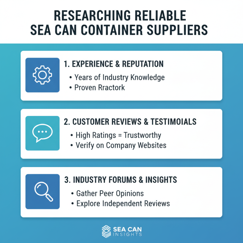 How to Buy Sea Can Containers for International Shipping?