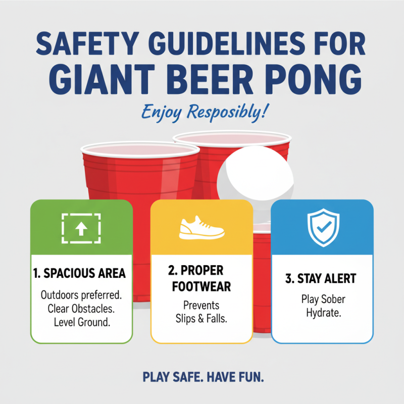 How to Play Giant Beer Pong Game for Ultimate Fun?