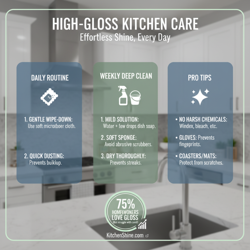 High Gloss Kitchen Cabinets Tips for a Stylish Home?