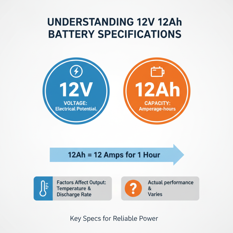 How to Choose the Right 12v 12ah Battery for Your Needs?
