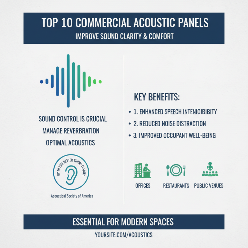 Top 10 Commercial Acoustic Panels for Optimal Sound Control?