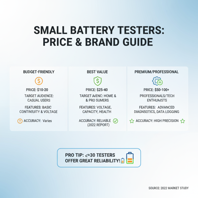 How to Choose the Best Small Battery Tester for Your Needs?