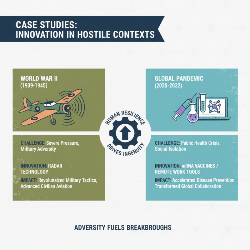 Why Do Hostile Environments Lift Human Resilience and Innovation?