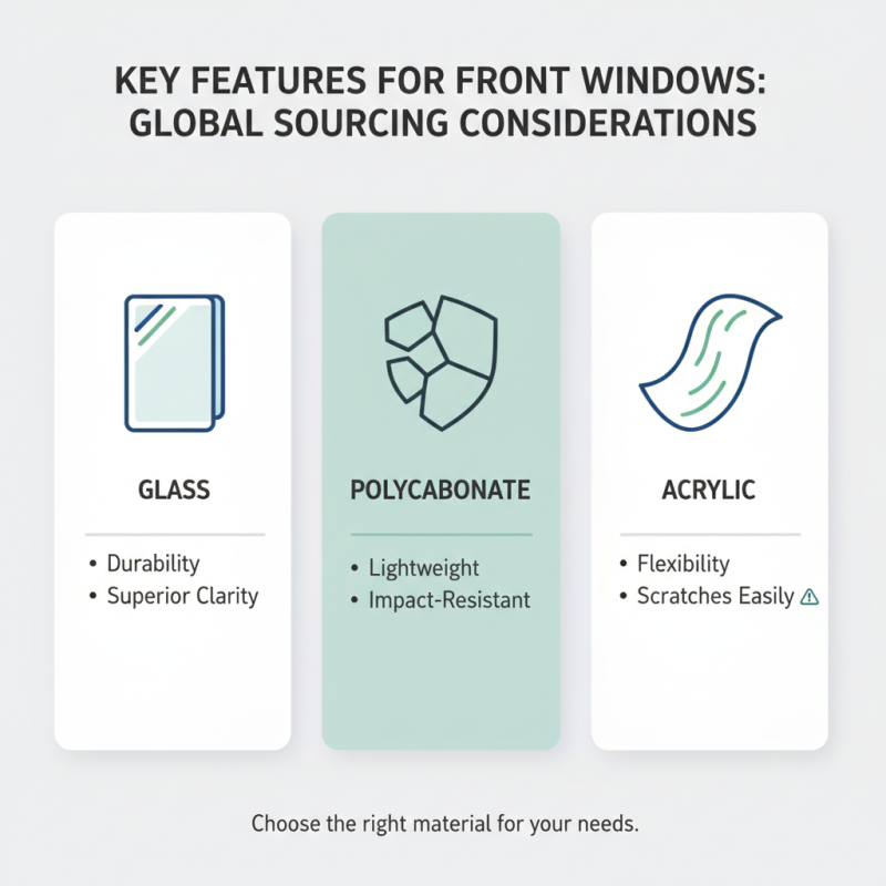 2026 Best Front Windows for Your Global Sourcing Needs?