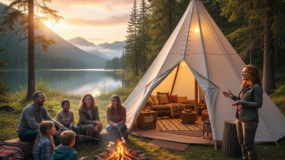 China Top Tipi Tents for Unique Outdoor Living Experiences?