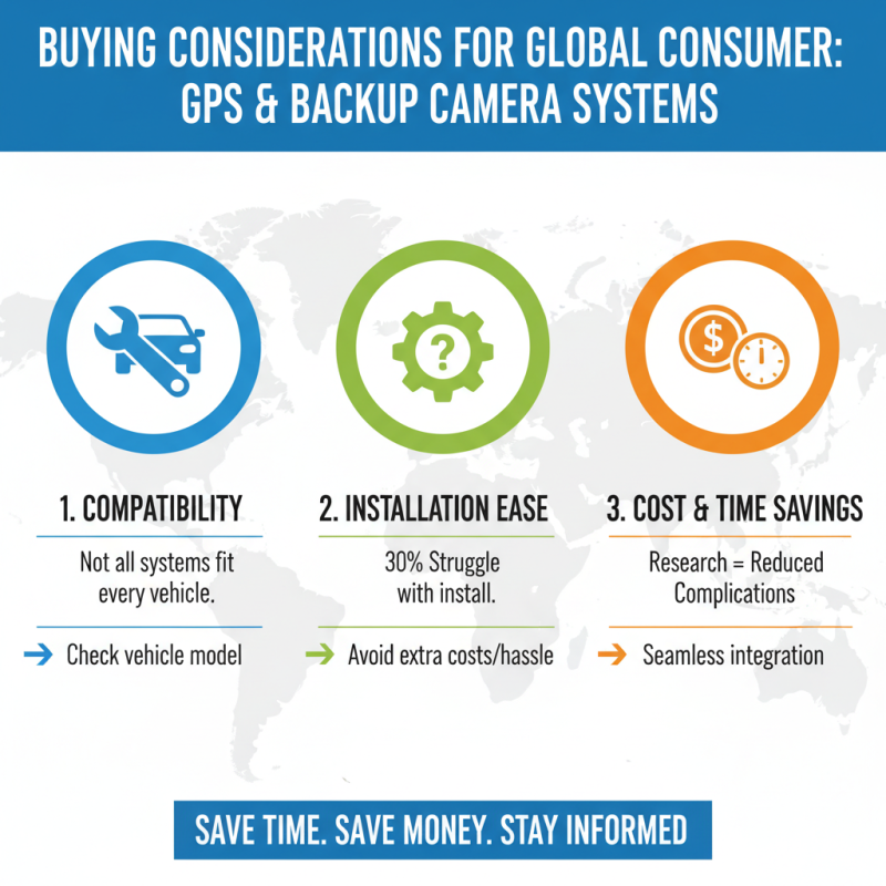 Best GPS System With Backup Camera Available for Global Buyers?