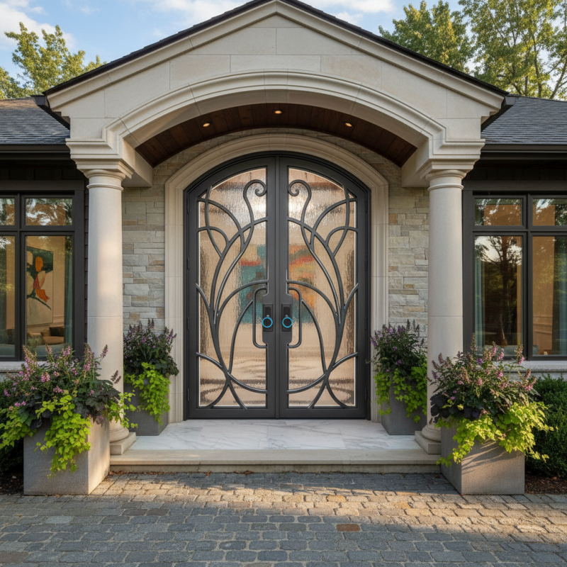 2026 Best Wrought Iron Doors for Stylish Home Entrances?