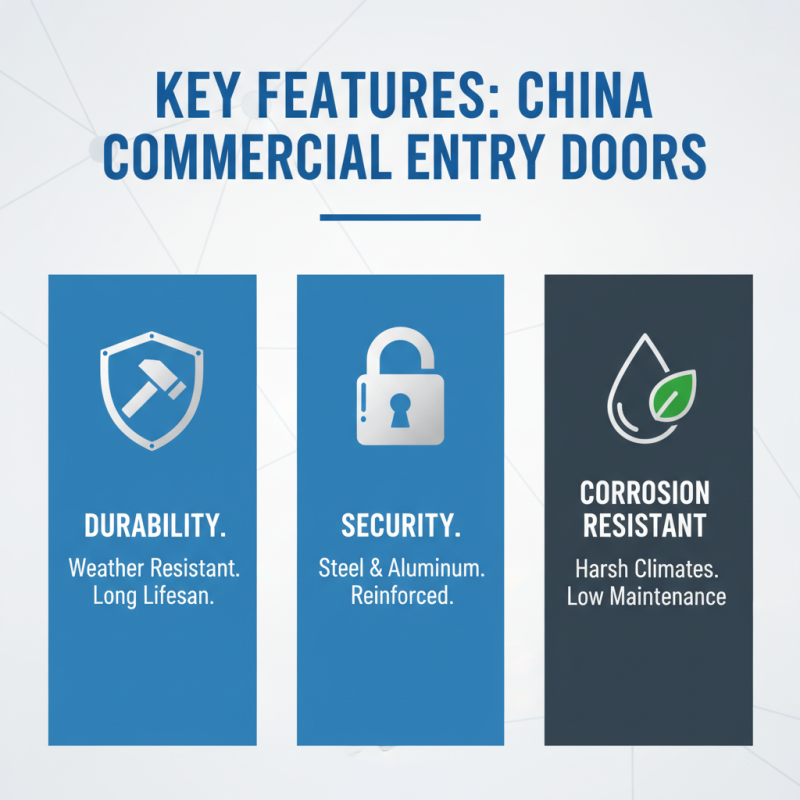 China Top Commercial Entry Doors for Global Buyers?