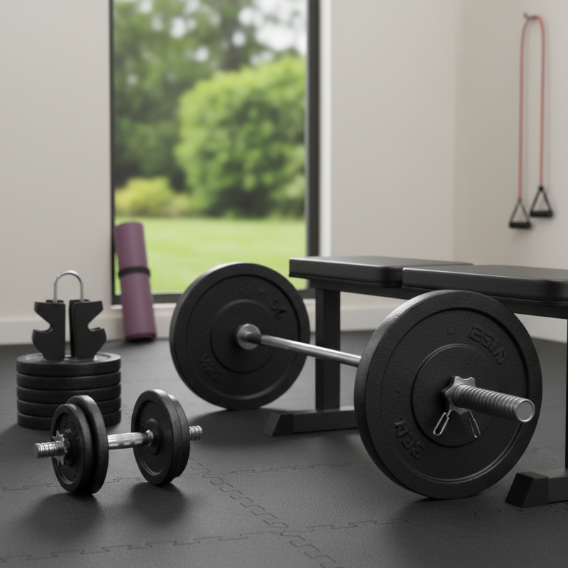 Why Choose a Cast Iron Dumbbell Barbell Set for Your Home Workout?