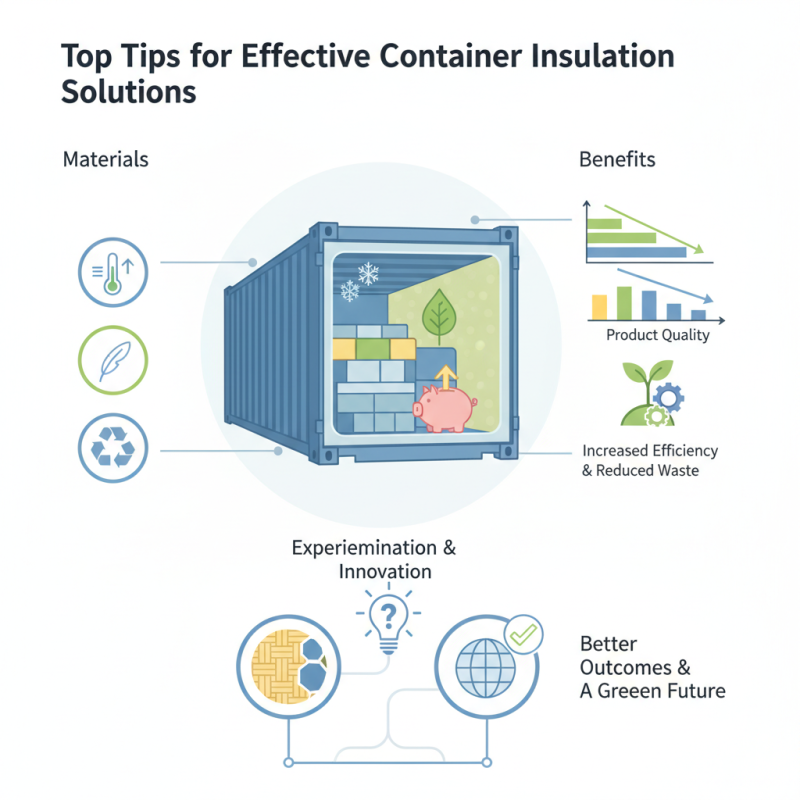Top Tips for Effective Container Insulation Solutions?