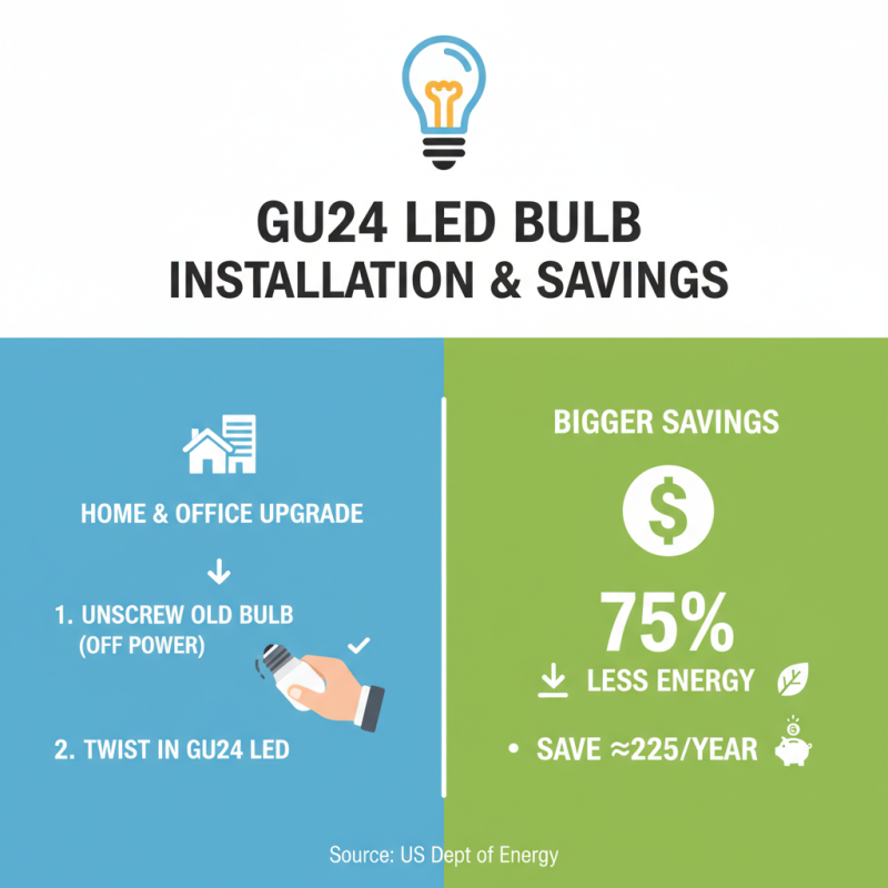 2026 Best Gu24 Led Bulb Options for Home and Office Lighting?