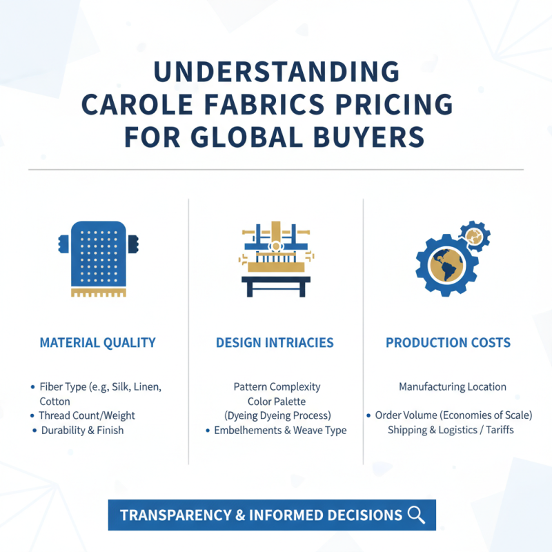 Carole Fabrics Price List Tips for Global Buyers