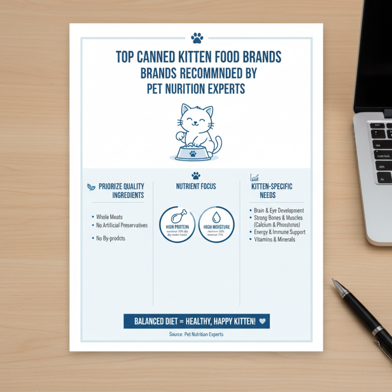 Best Canned Kitten Food Options for Global Buyers to Consider?