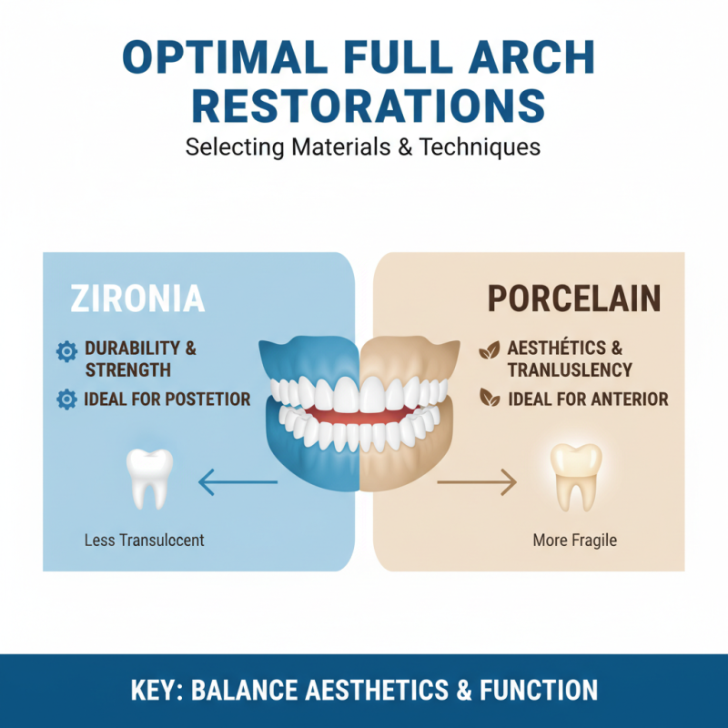 How to Achieve Successful Full Arch Restorations for Optimal Dental Health?