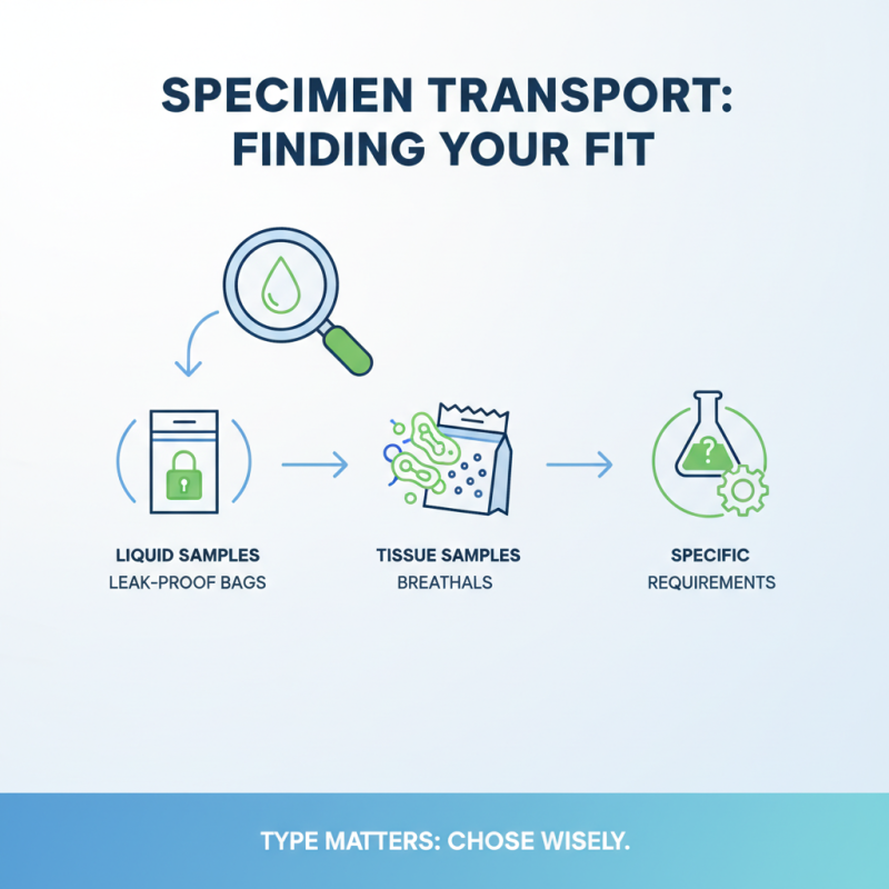 How to Choose the Right Specimen Bags with Pouch for Your Needs?