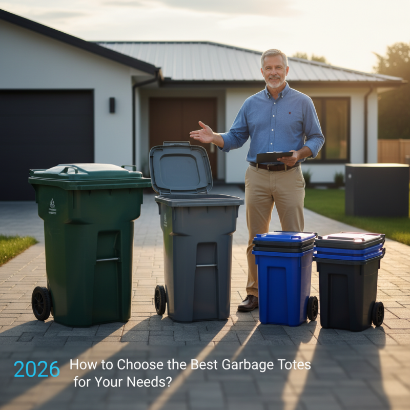 2026 How to Choose the Best Garbage Totes for Your Needs?