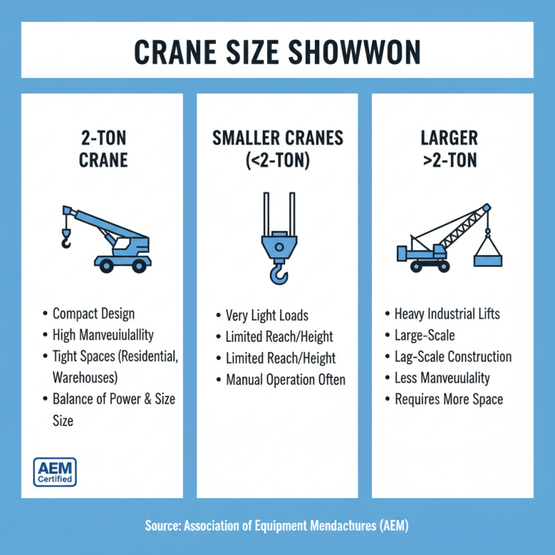 Why You Should Choose a 2 Ton Crane for Your Next Project?