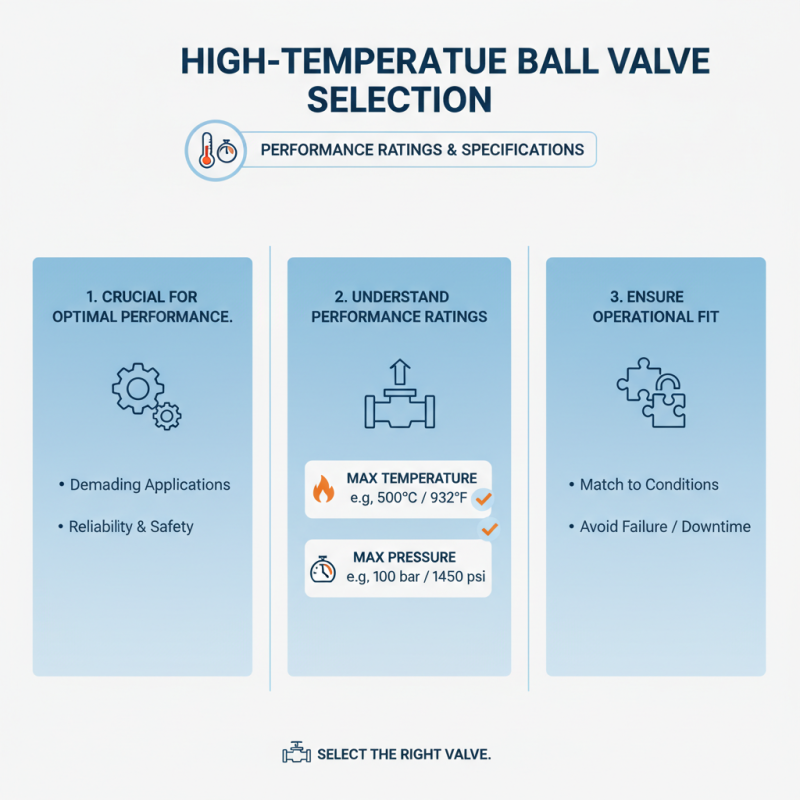 How to Choose the Best High Temperature Ball Valve for Your Needs?