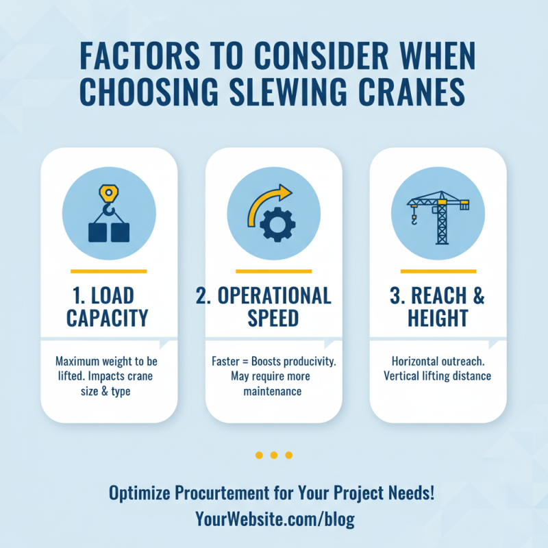 Why Choose Slewing Crane for Your Global Procurement Needs?