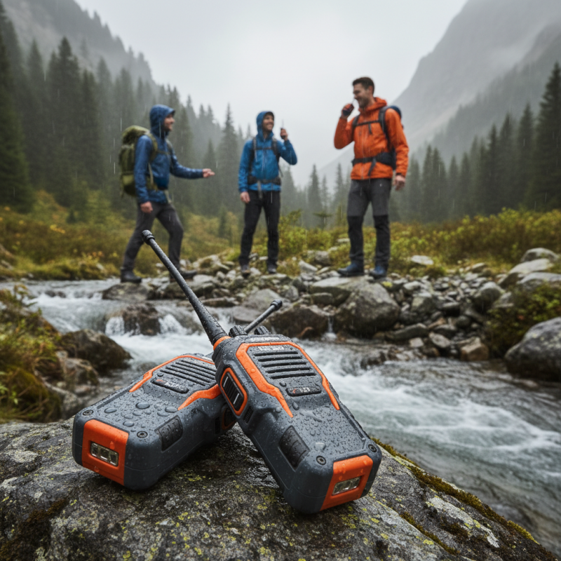 Why Waterproof Walkie Talkies Are Essential for Outdoor Adventures?