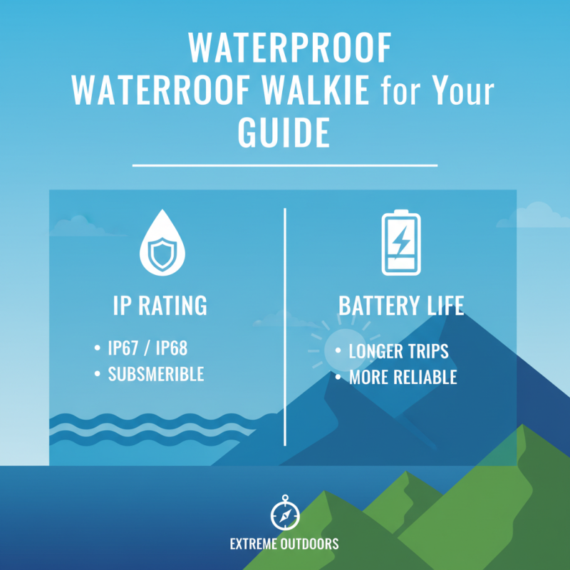 Why Waterproof Walkie Talkies Are Essential for Outdoor Adventures?
