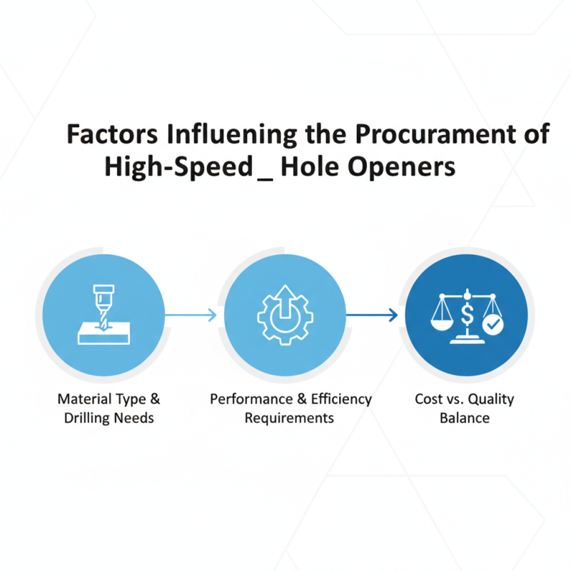 High Speed Hole Opener Tips for Efficient Procurement