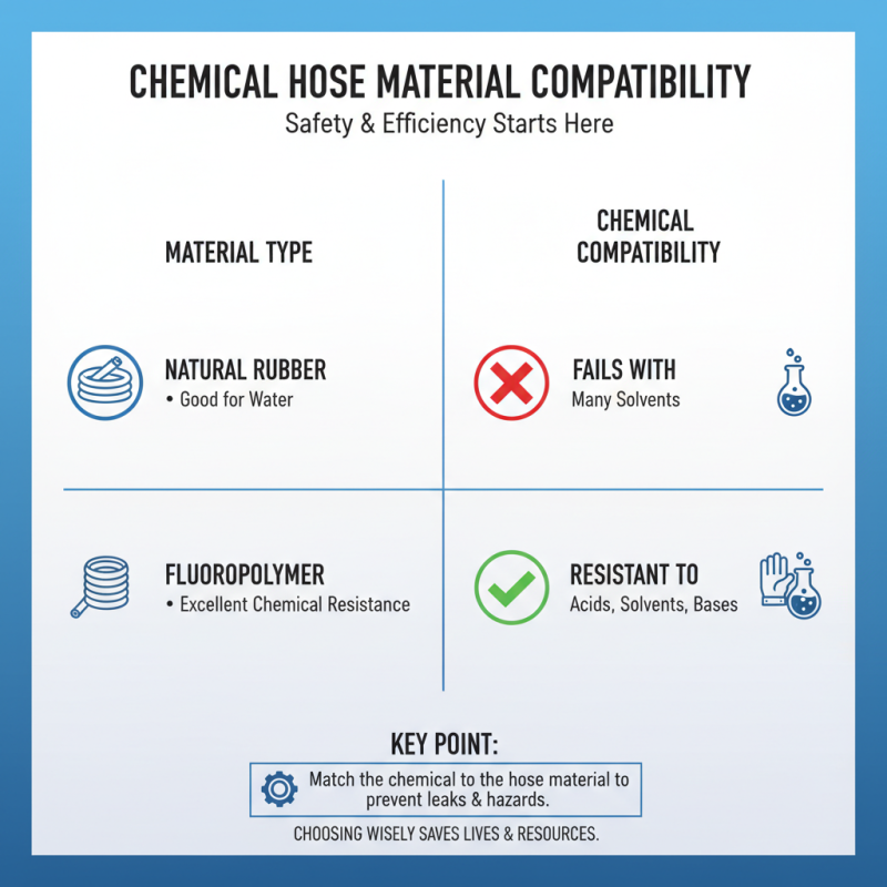 How to Choose the Right Chemical Hose for Your Needs?
