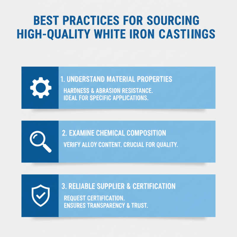 How to Choose the Best White Iron Castings for Your Needs?