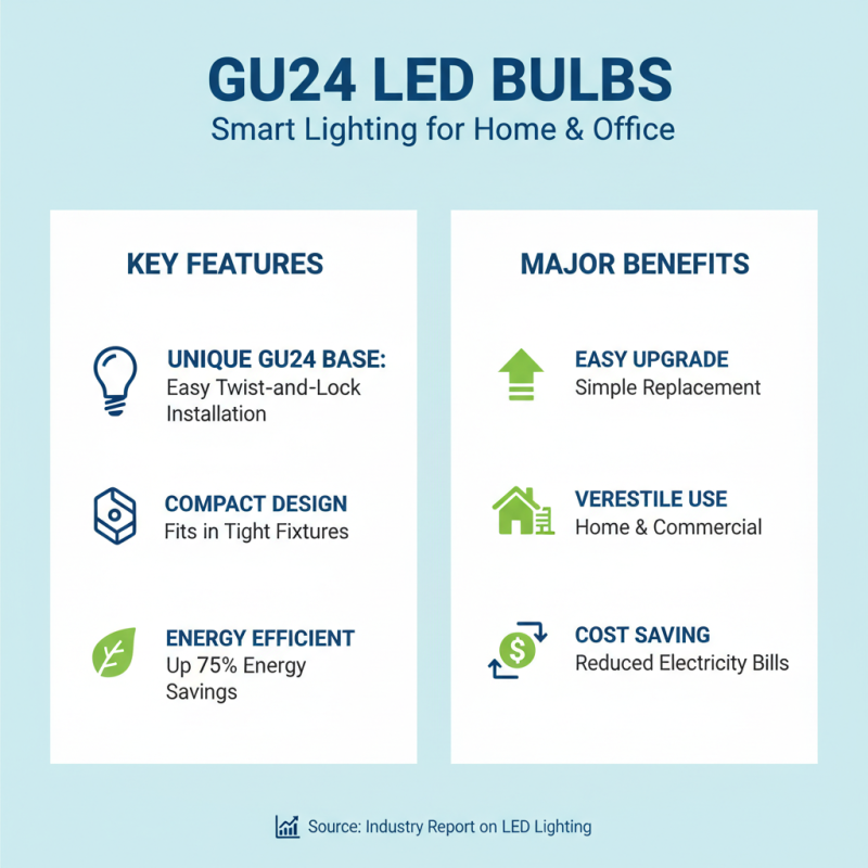 2026 Best Gu24 Led Bulb Options for Home and Office Lighting?
