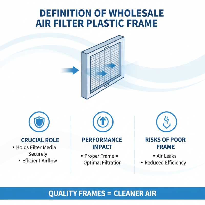 What is Wholesale Air Filter Plastic Frame and Why is it Important?