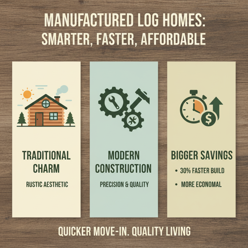 What is a Manufactured Log Home and How Does It Differ from Traditional Homes?