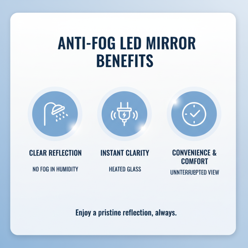 What is an Anti-Fog Led Mirror and How Does It Work?