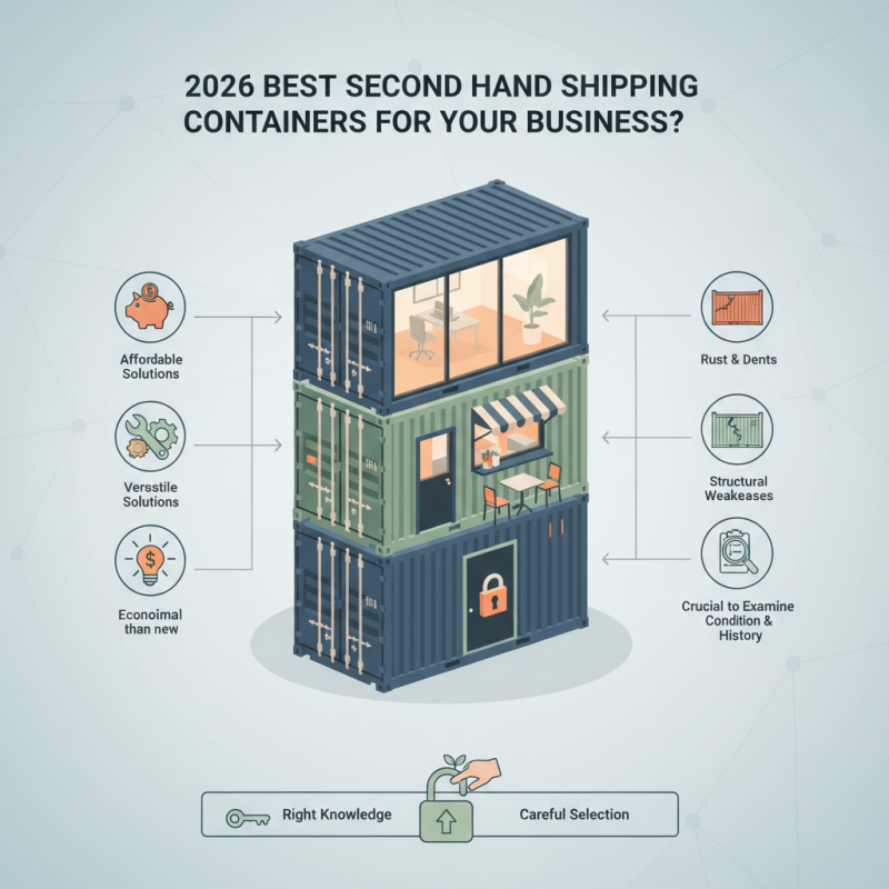 2026 Best Second Hand Shipping Containers for Your Business?
