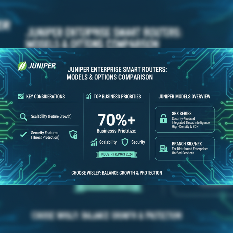 2026 How to Choose Juniper Enterprise Smart Router for Your Needs?