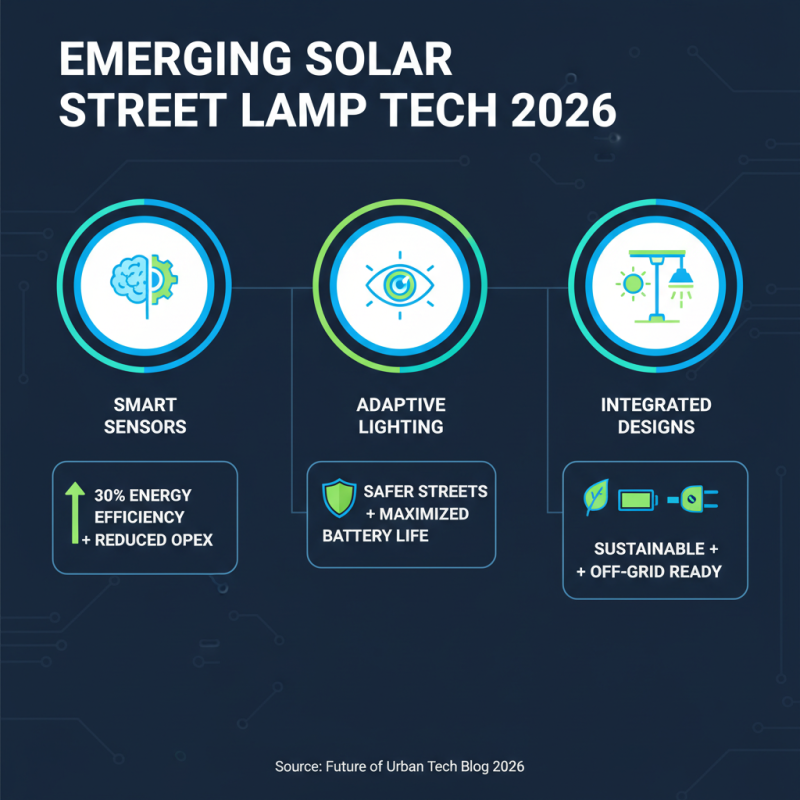Top Solar Street Lamp Innovations for 2026 What Buyers Need to Know