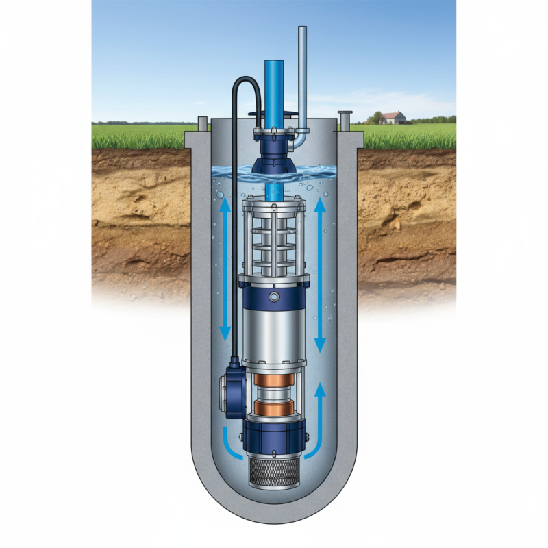 What is a submersible well pump and how does it work?