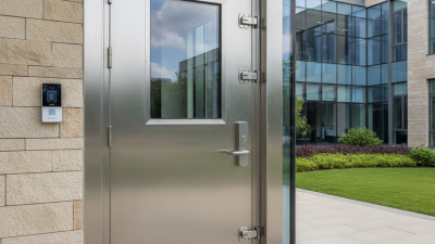 Top Benefits of Using Institution Security Doors for Safety?