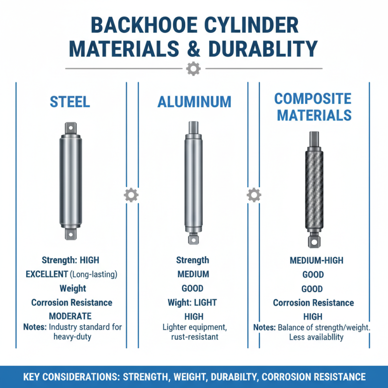 How to Choose the Right Backhoe Cylinder for Your Needs?