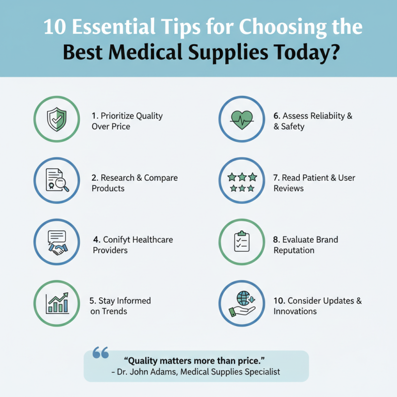 10 Essential Tips for Choosing the Best Medical Supplies Today?