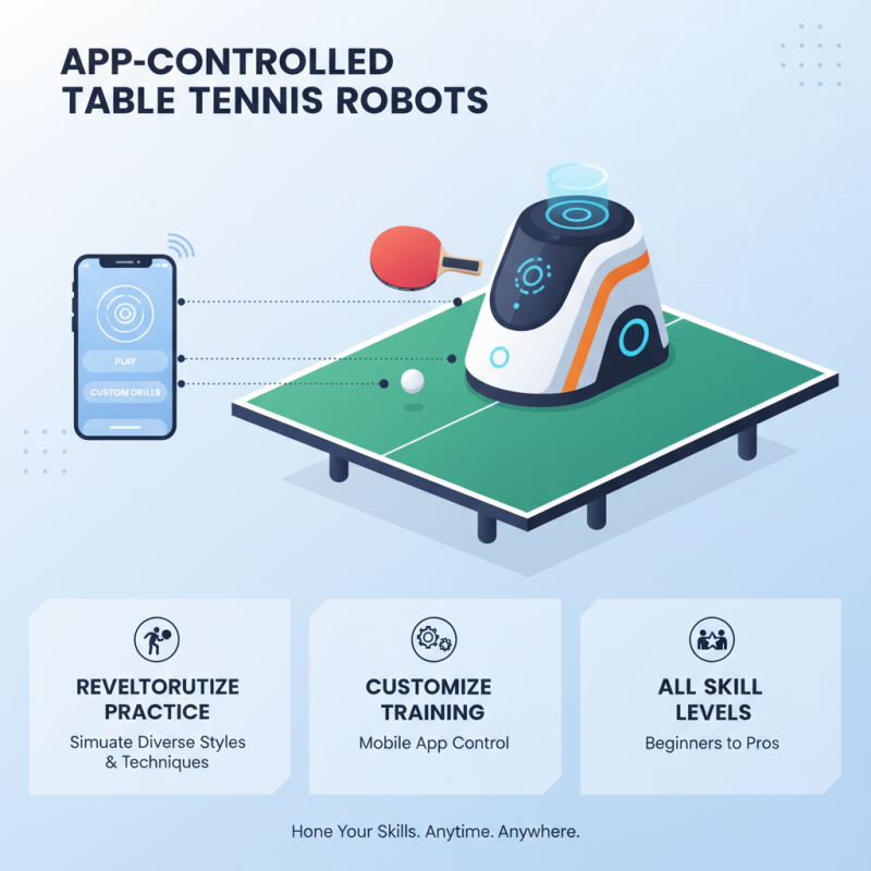 Top App Controlled Table Tennis Robots you Need to Try?