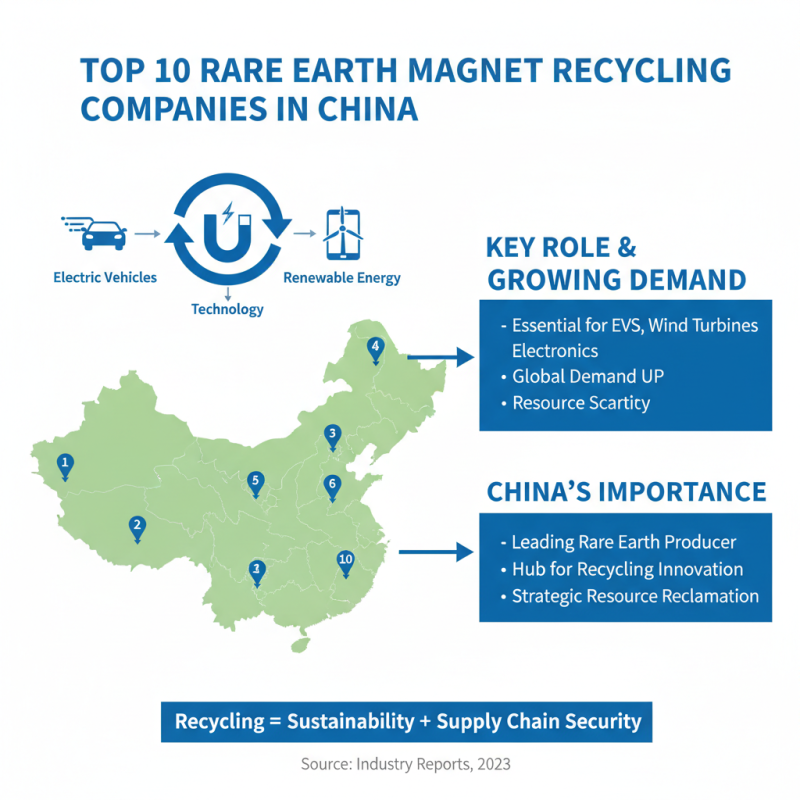 Top 10 Rare Earth Magnet Recycling Companies in China?