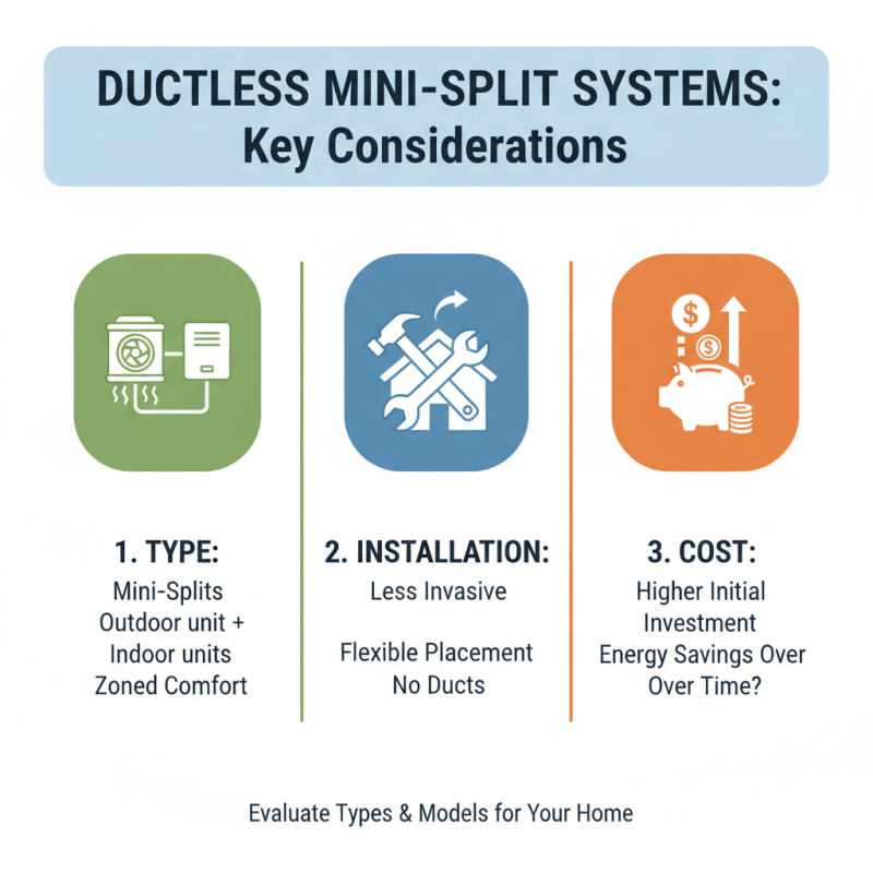 How to Choose Ductless Heating and Cooling Systems for Your Home?