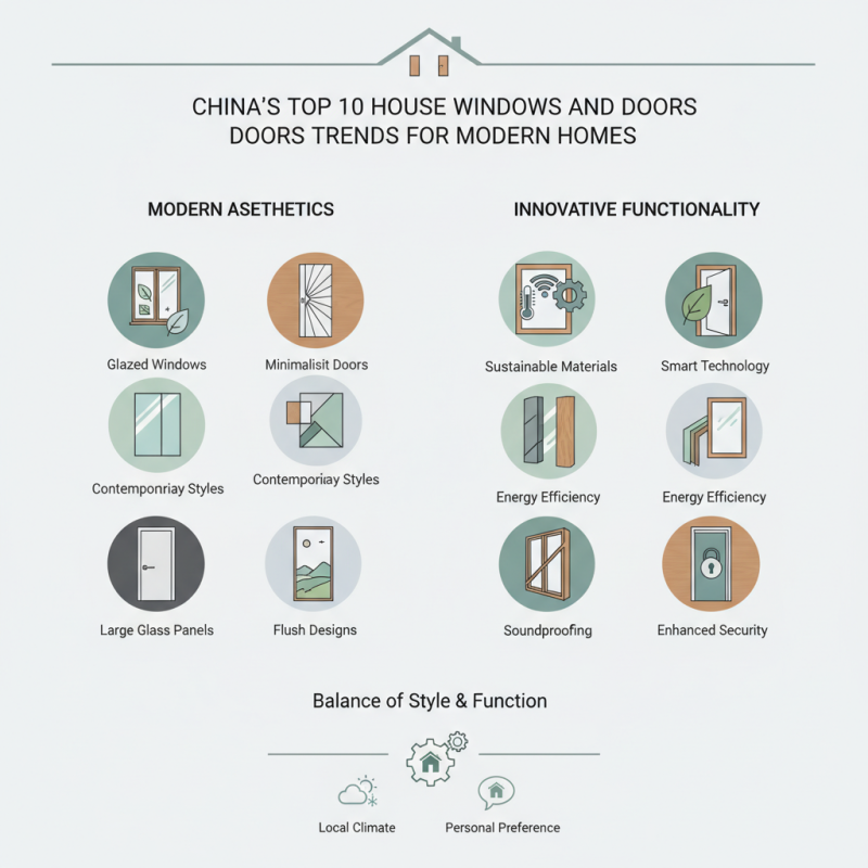 China Top 10 House Windows and Doors Trends for Modern Homes?
